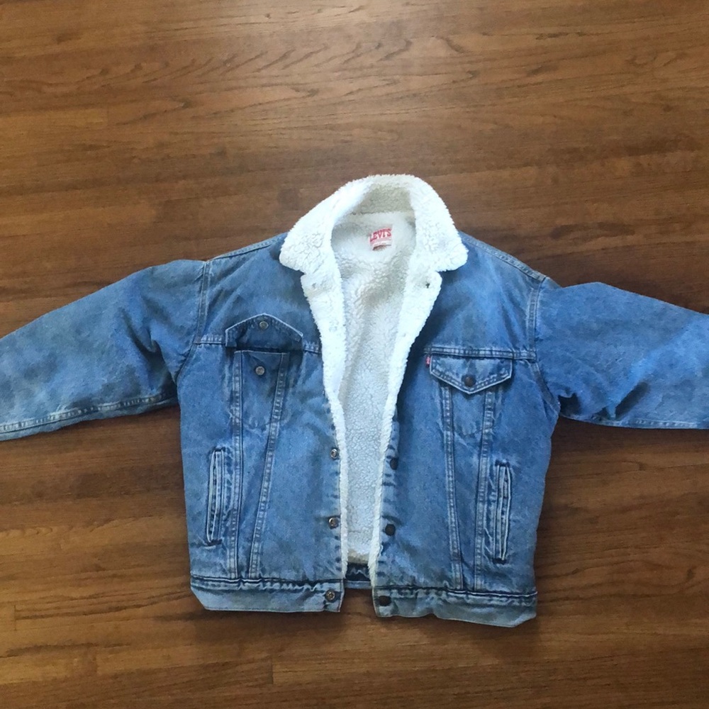 Vintage Levi’s Denim Sherpa Jacket